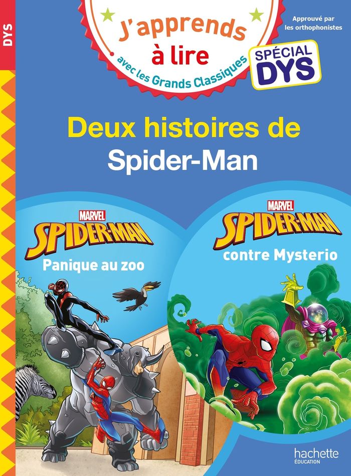 Couverture du livre « Deux histoires de Spider-Man », librairie Les Contes Infusés à Corte