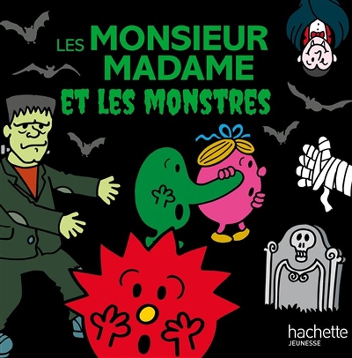 Couverture du livre « MONSIEUR MADAME - LES MONSIEUR MADAME ET LES MONSTRES », librairie Les Contes Infusés à Corte