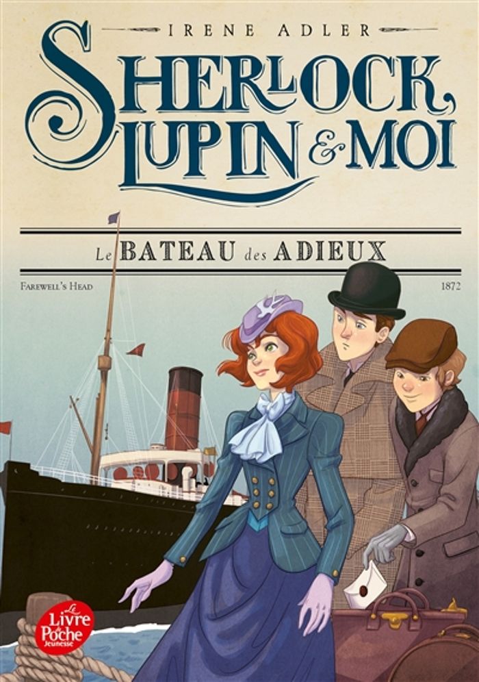 Couverture du livre « SHERLOCK, LUPIN ET MOI - TOME 12 - LE BATEAU DES ADIEUX », librairie Les Contes Infusés à Corte
