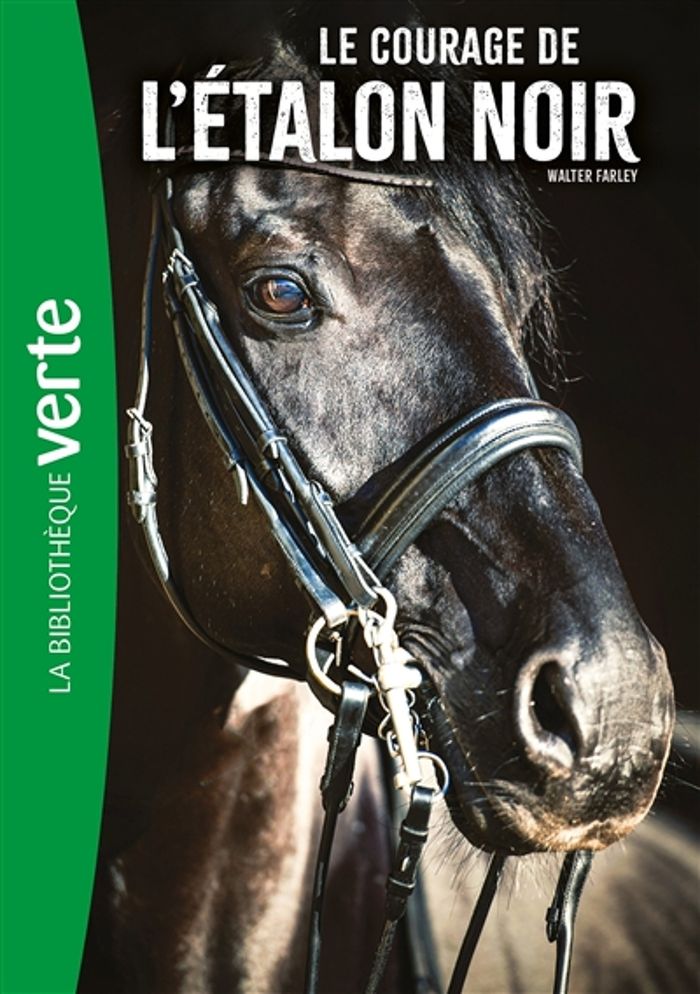 Couverture du livre « L'ETALON NOIR - T13 - L'ETALON NOIR NED 13 - LE COURAGE DE L'ETALON NOIR » de Walter Farley, librairie Les Contes Infusés à Corte