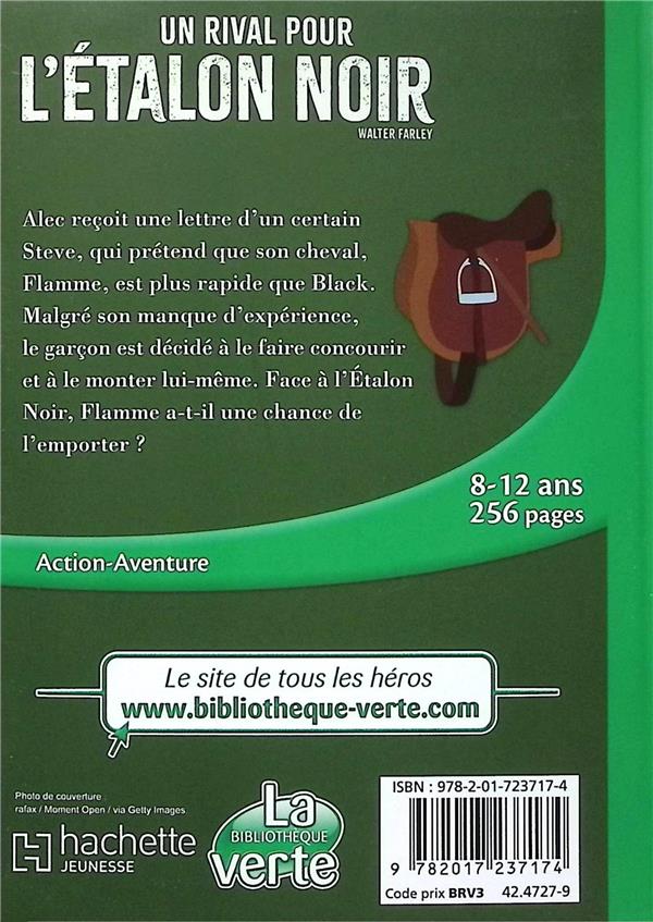 Quatrième de couverture de « L'ETALON NOIR - T14 - L'ETALON NOIR 14 NED - UN RIVAL POUR L'ETALON NOIR »