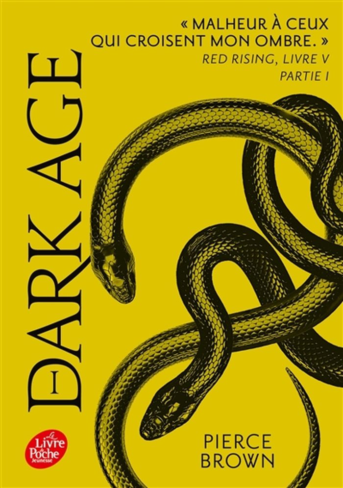 Couverture du livre « RED RISING - T05 - RED RISING - LIVRE 5 -DARK AGE - PARTIE 1 », librairie Les Contes Infusés à Corte