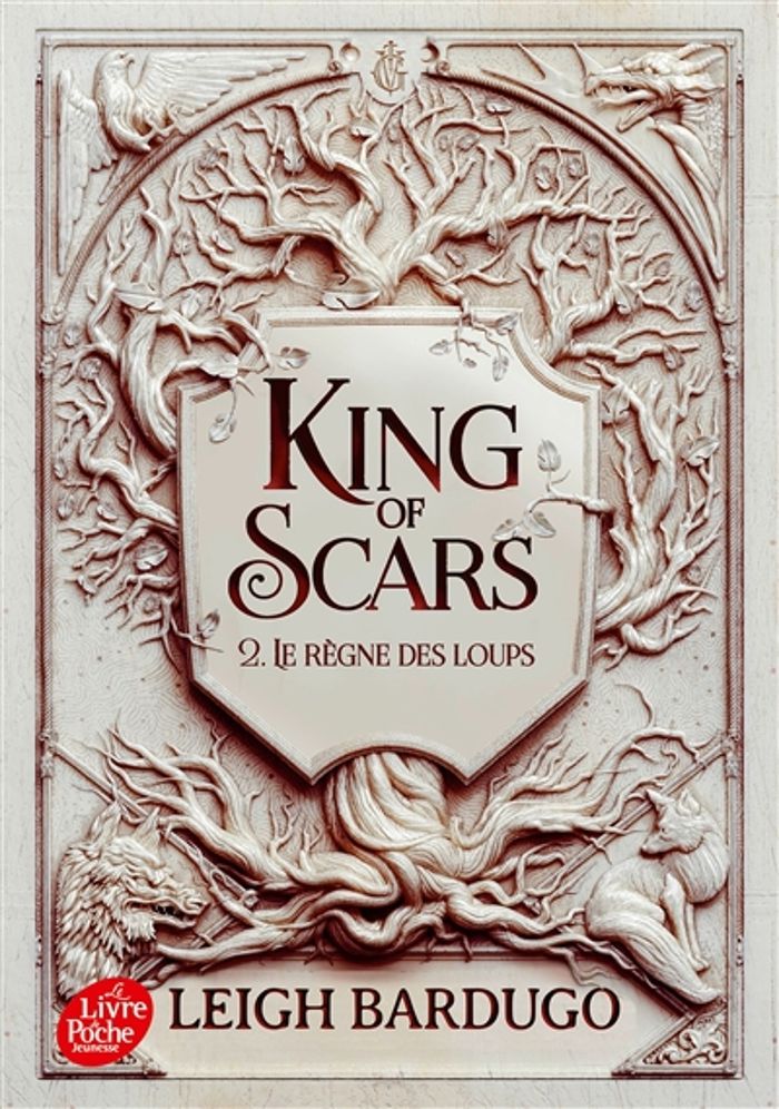 Couverture du livre « KING OF SCARS - TOME 2 - LE REGNE DES LOUPS », librairie Les Contes Infusés à Corte