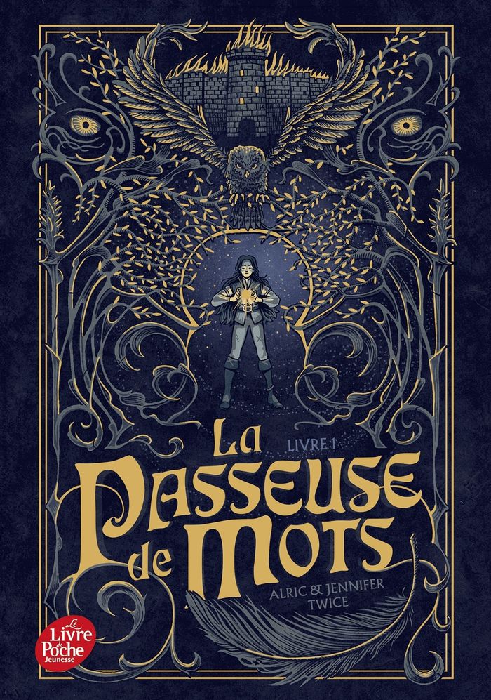 Couverture du livre « LA PASSEUSE DE MOTS - TOME 1 », librairie Les Contes Infusés à Corte