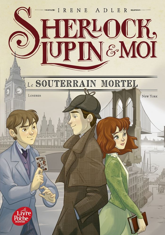 Couverture du livre « SHERLOCK, LUPIN ET MOI - TOME 13 - LE SOUTERRAIN MORTEL », librairie Les Contes Infusés à Corte