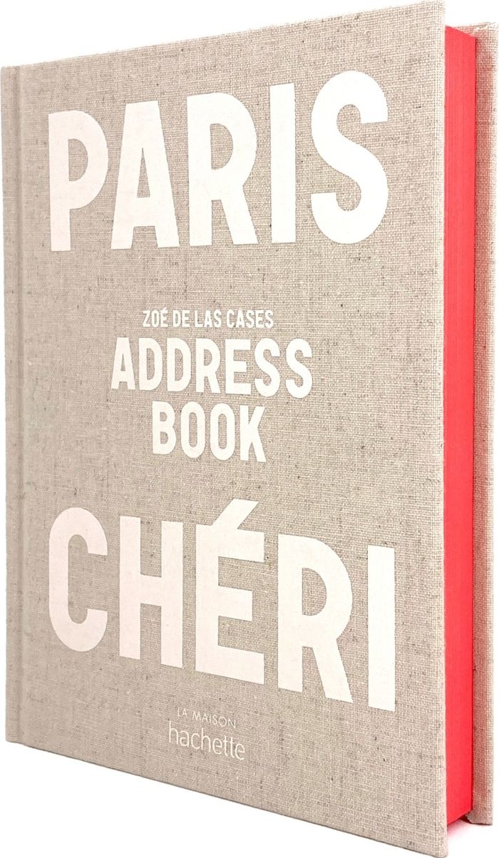 Couverture du livre « Paris chéri : address book », librairie Les Contes Infusés à Corte