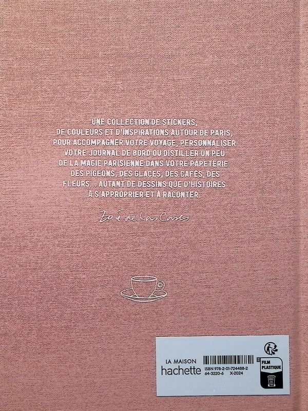 Quatrième de couverture de « PARIS CHERI - STICKERS BOOK »