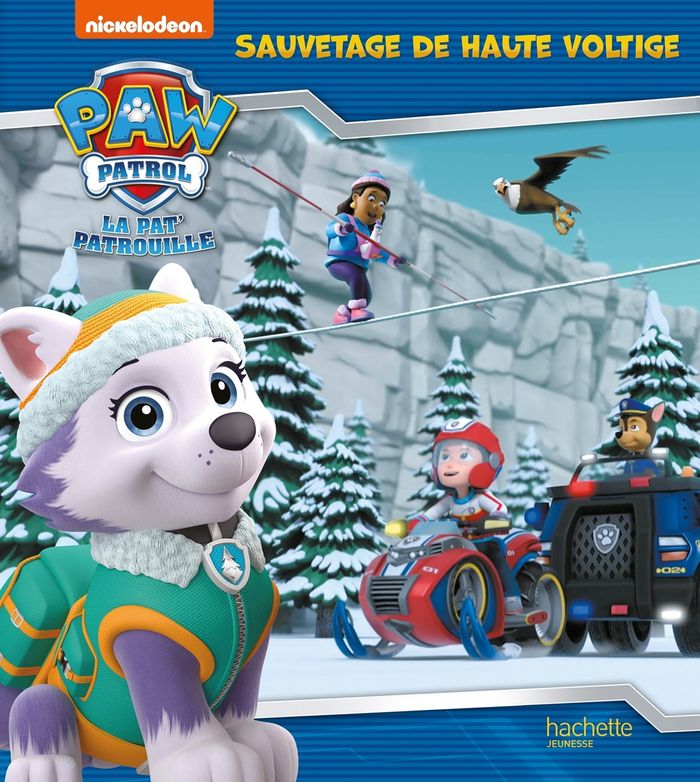 Couverture du livre « Sauvetage de haute voltige » de Nickelodeon, librairie Les Contes Infusés à Corte