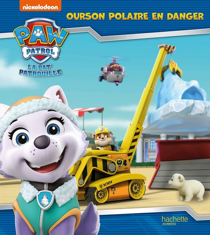 Couverture du livre « Ourson polaire en danger » de Nickelodeon, librairie Les Contes Infusés à Corte