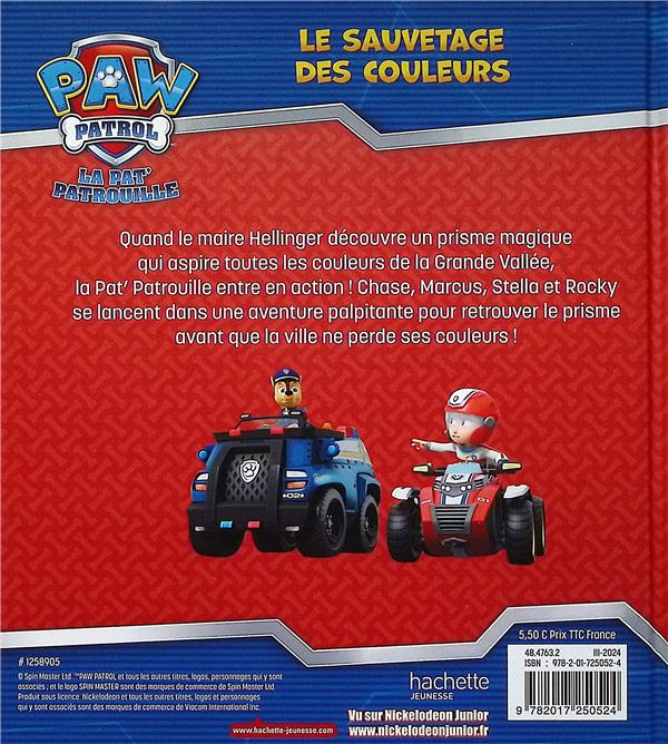 Quatrième de couverture de « Le sauvetage des couleurs »