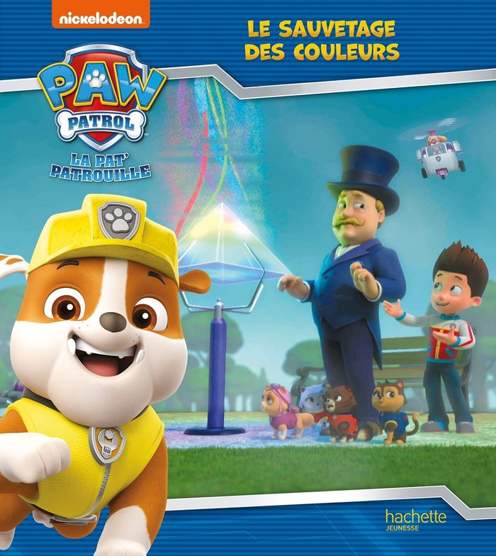 Couverture du livre « Le sauvetage des couleurs » de Nickelodeon, librairie Les Contes Infusés à Corte