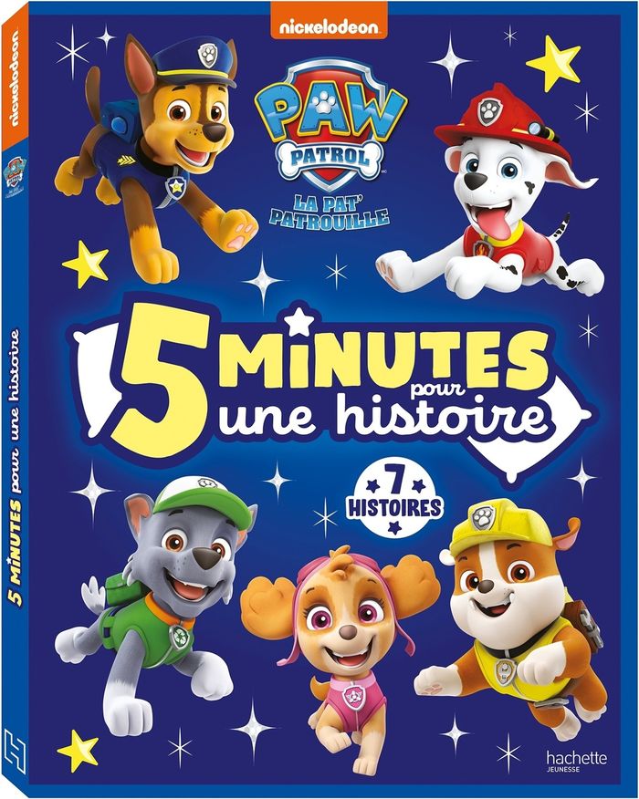 Couverture du livre « Paw patrol, la Pat' patrouille » de Nickelodeon, librairie Les Contes Infusés à Corte
