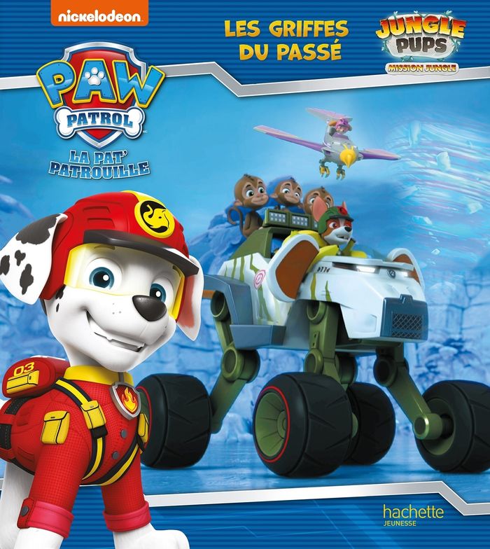 Couverture du livre « Les griffes du passé » de Nickelodeon, librairie Les Contes Infusés à Corte