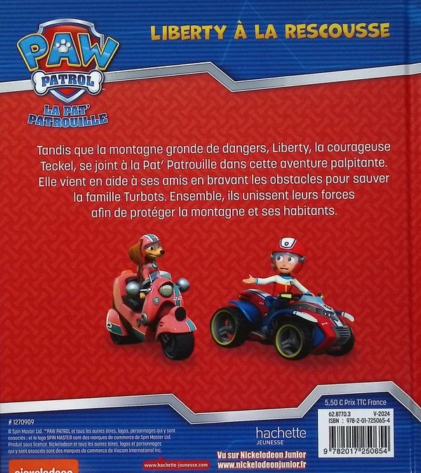 Quatrième de couverture de « Liberty à la rescousse »