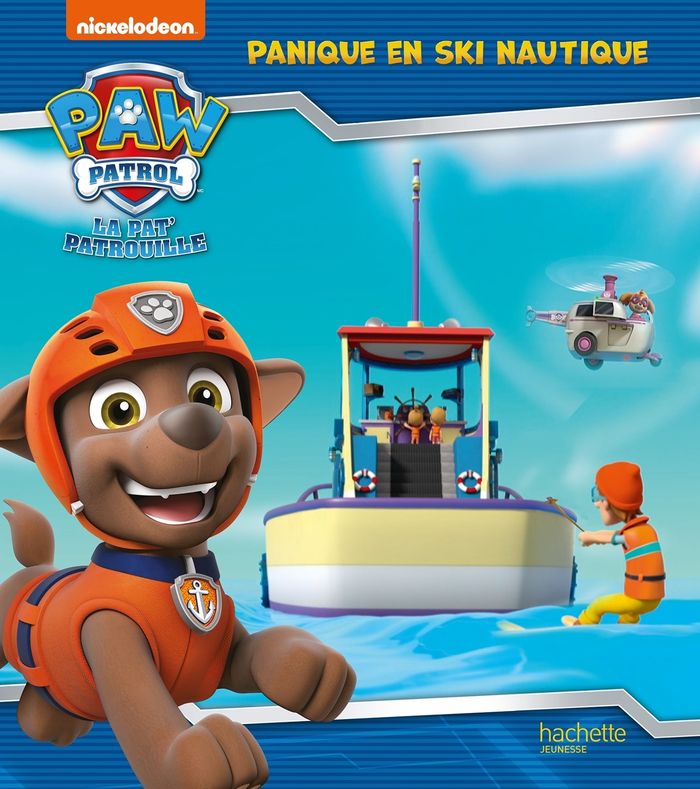 Couverture du livre « Panique en ski nautique » de Nickelodeon, librairie Les Contes Infusés à Corte