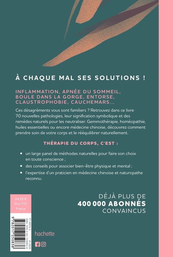 Quatrième de couverture de « Thérapie du corps »