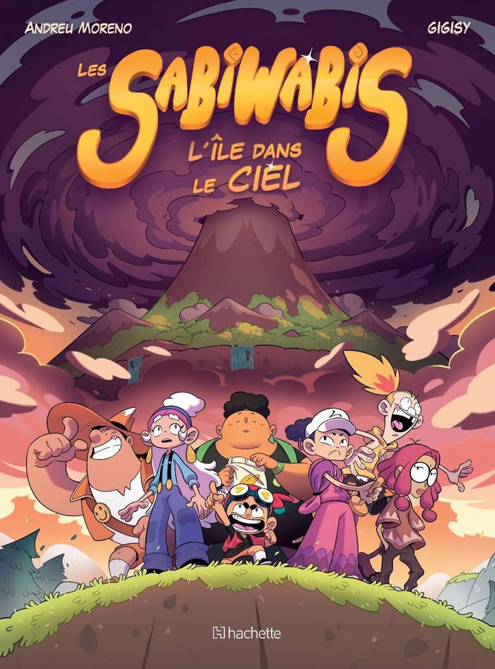 Couverture du livre « L'île dans le ciel » de Andreu Moreno, librairie Les Contes Infusés à Corte