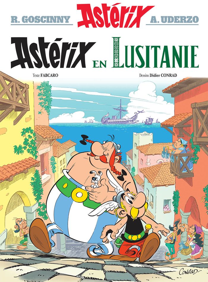 Couverture : ASTERIX - ASTERIX EN LUSITANIE - N 41