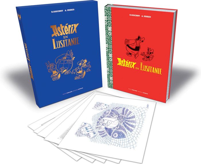 Couverture du livre « Astérix en Lusitanie » de Collectif, librairie Les Contes Infusés à Corte