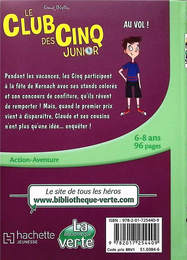 Quatrième de couverture de « Au vol ! »
