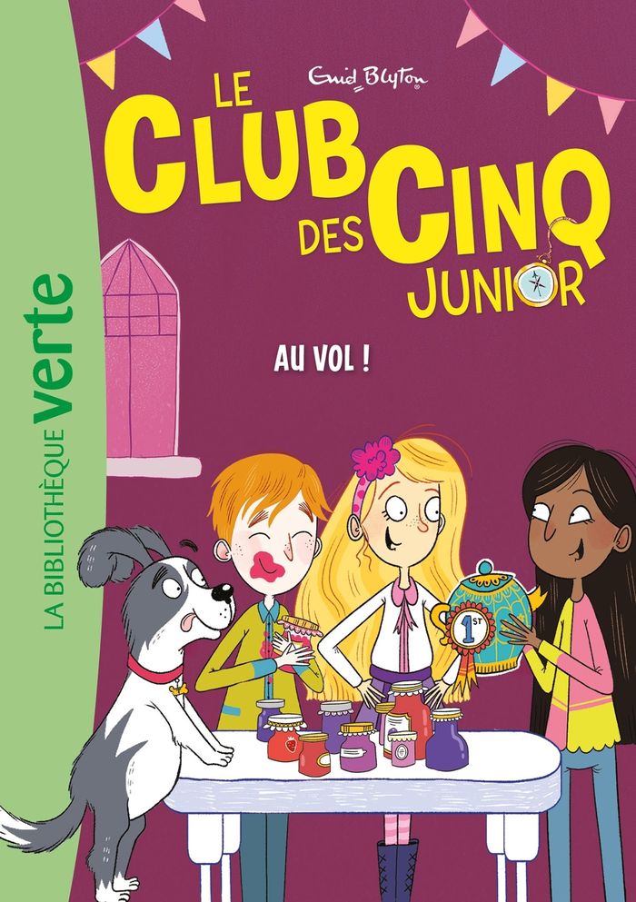 Couverture du livre « Au vol ! » de Enid Blyton, librairie Les Contes Infusés à Corte