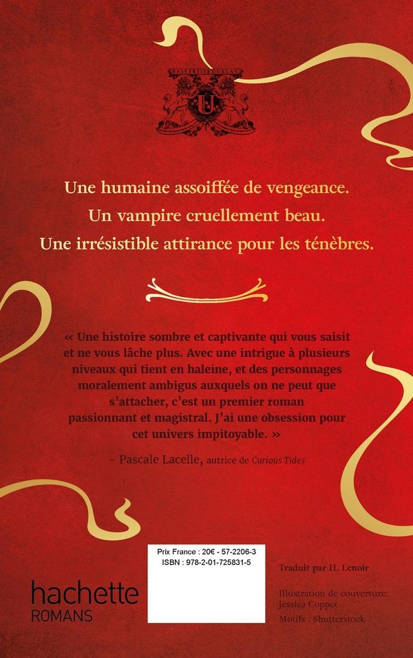 Quatrième de couverture de « Immortal dark »