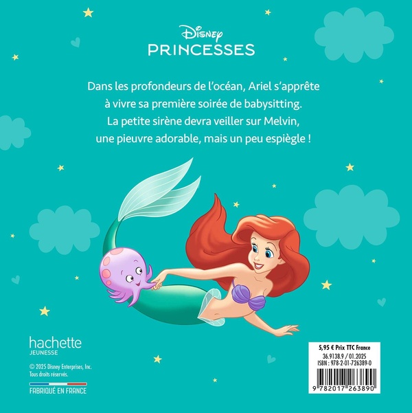 Quatrième de couverture de « Une histoire d'Ariel et au dodo ! : soirée babysitting »