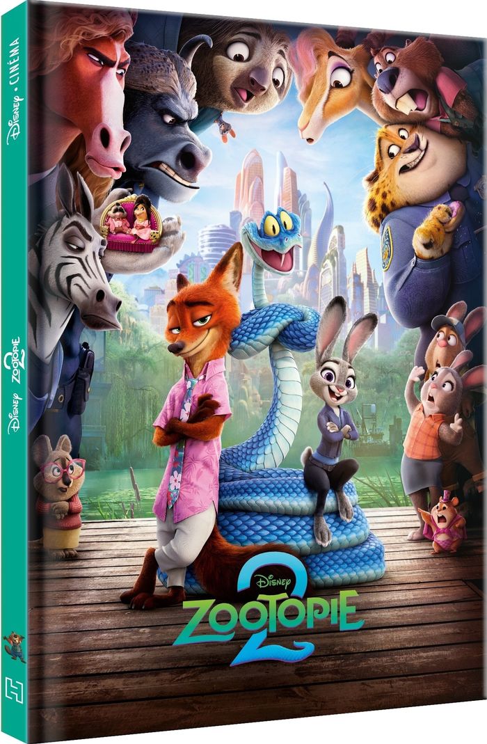 Couverture du livre « Zootopie 2 » de Collectif, librairie Les Contes Infusés à Corte