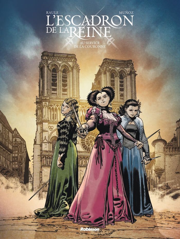 Couverture du livre « L'Escadron de la Reine : Au service secret de la couronne » de Raule, librairie Les Contes Infusés à Corte