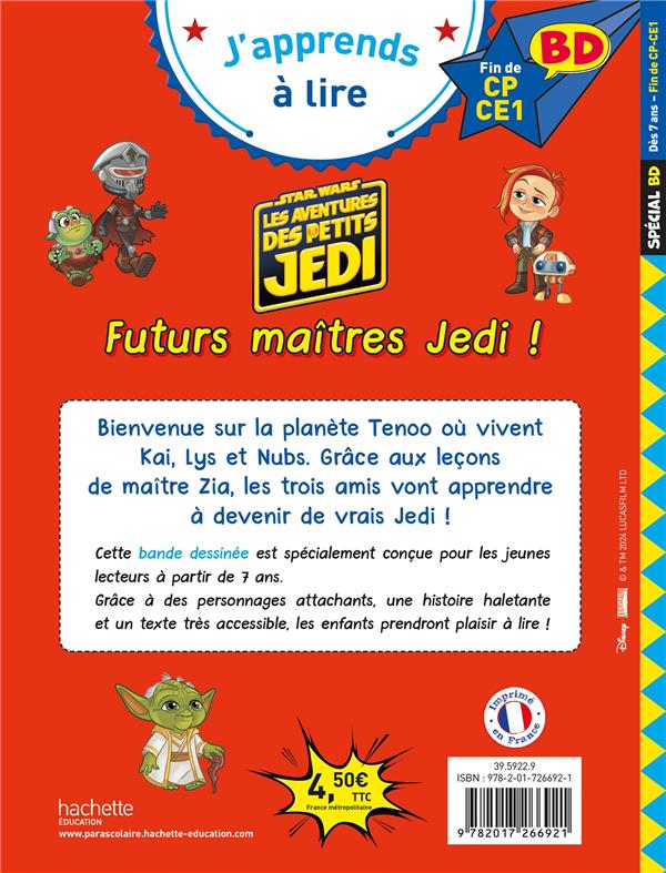 Quatrième de couverture de « Futurs maîtres Jedi »