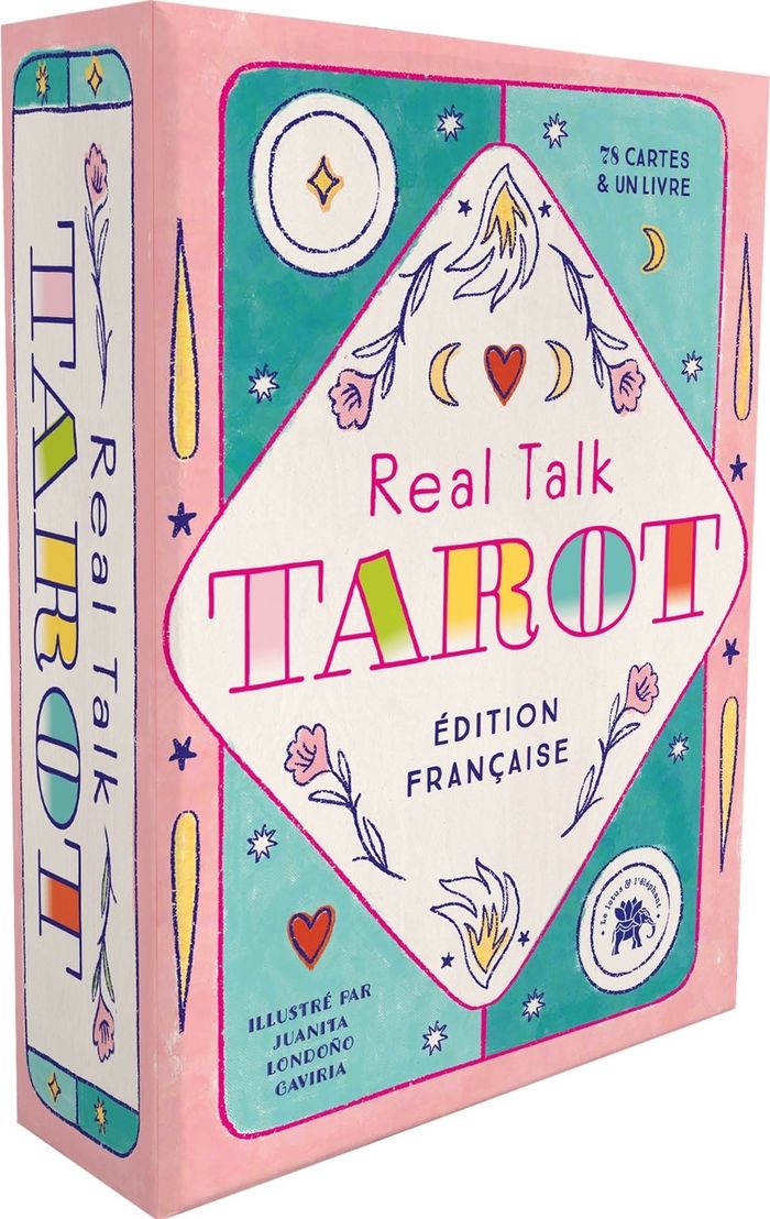 Couverture du livre « Real talk tarot », librairie Les Contes Infusés à Corte