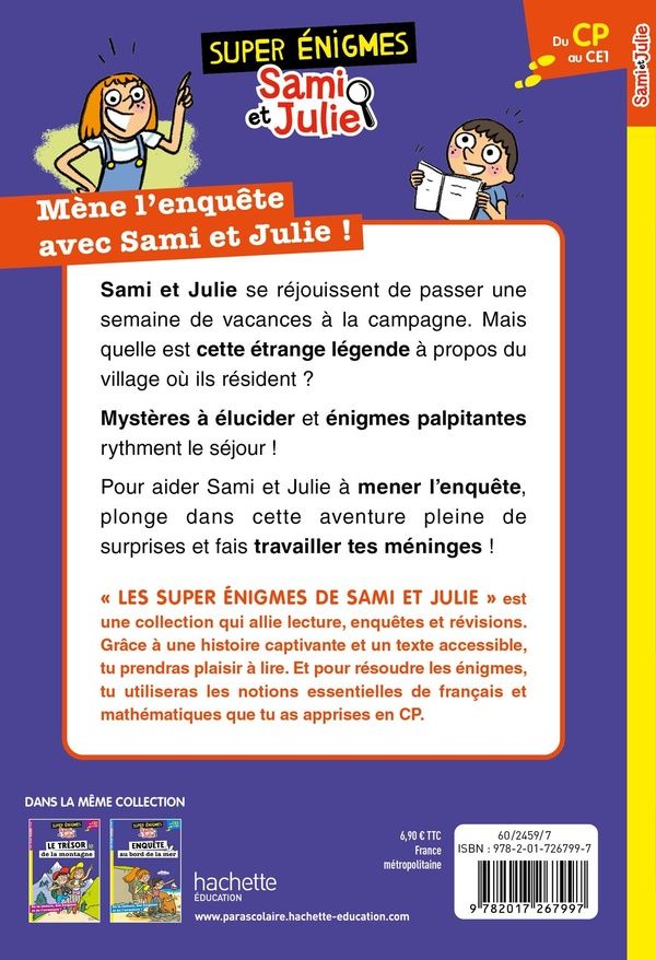 Quatrième de couverture de « Mystère à la campagne »