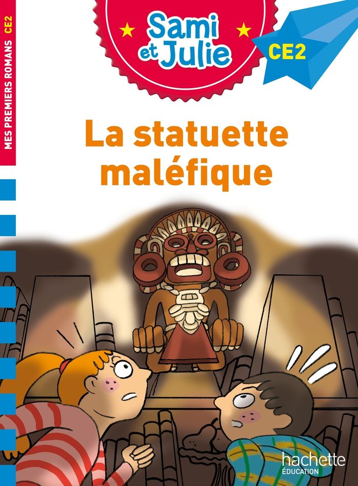 Couverture du livre « La statuette maléfique » de Sophie de Mullenheim, librairie Les Contes Infusés à Corte