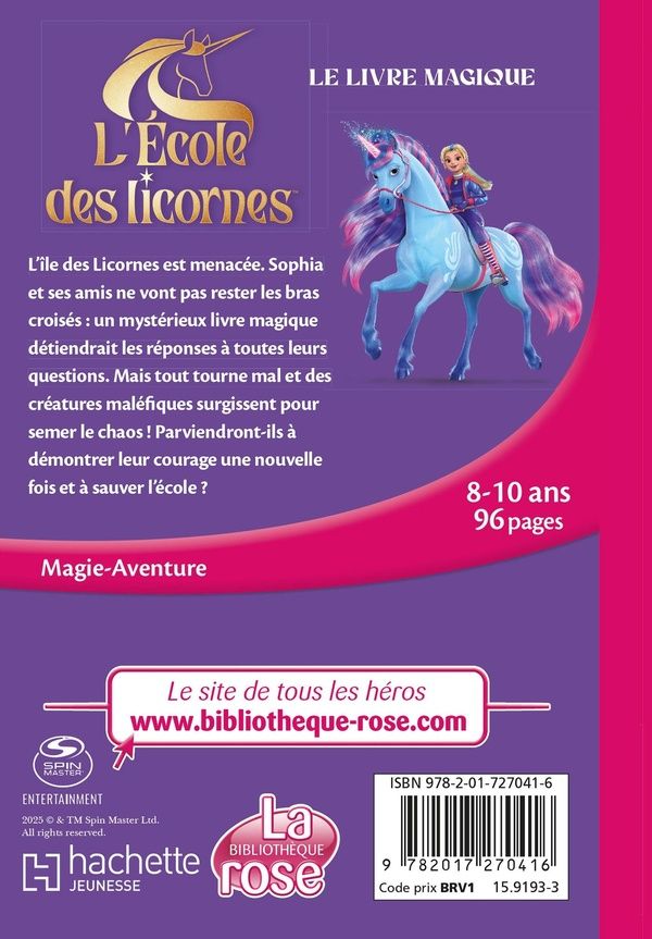 Quatrième de couverture de « Le livre magique »