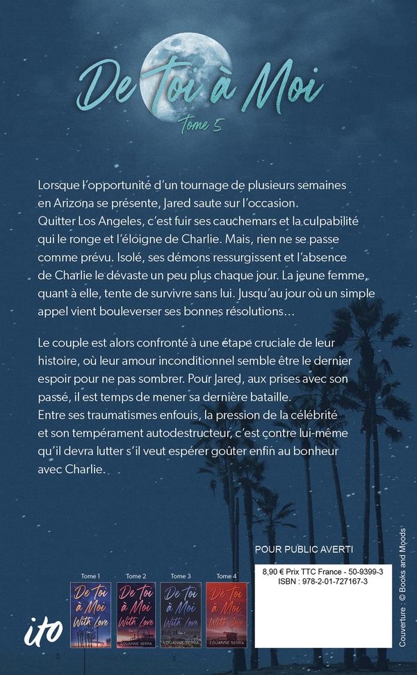 Quatrième de couverture de « De toi à moi with love »