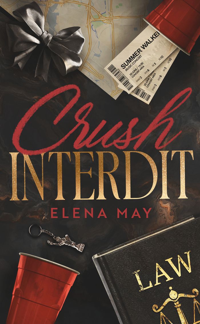 Couverture du livre « Crush interdit » de Elena May, librairie Les Contes Infusés à Corte