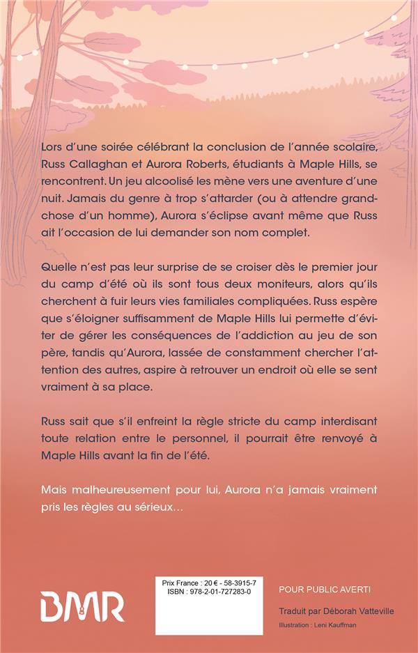Quatrième de couverture de « Wildfire »