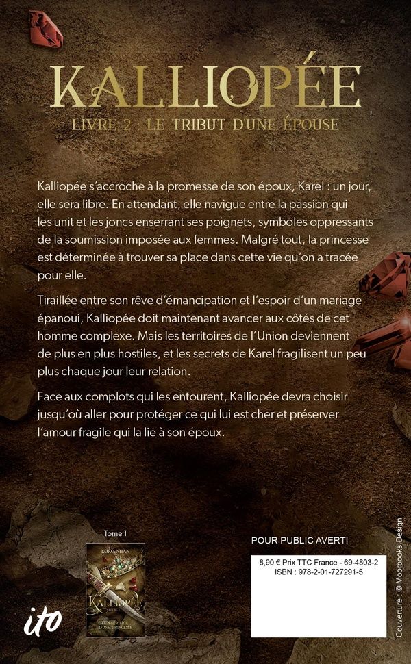 Quatrième de couverture de « Le tribut d'une épouse »