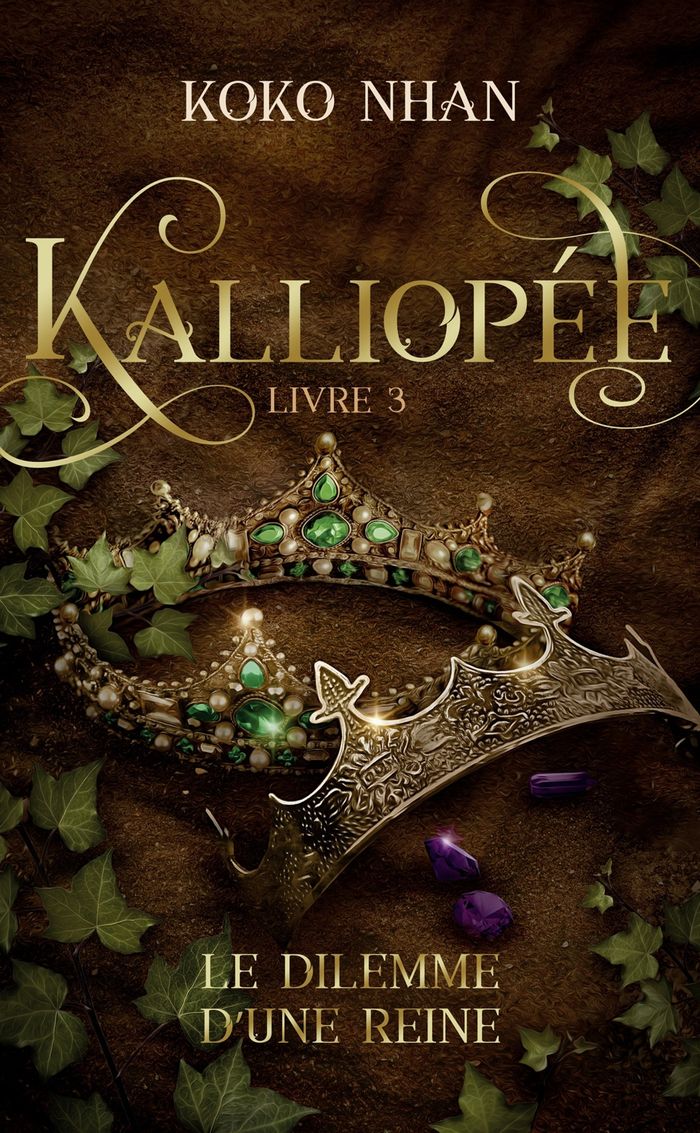 Couverture du livre « Le dilemme d'une reine » de Koko Nhan, librairie Les Contes Infusés à Corte