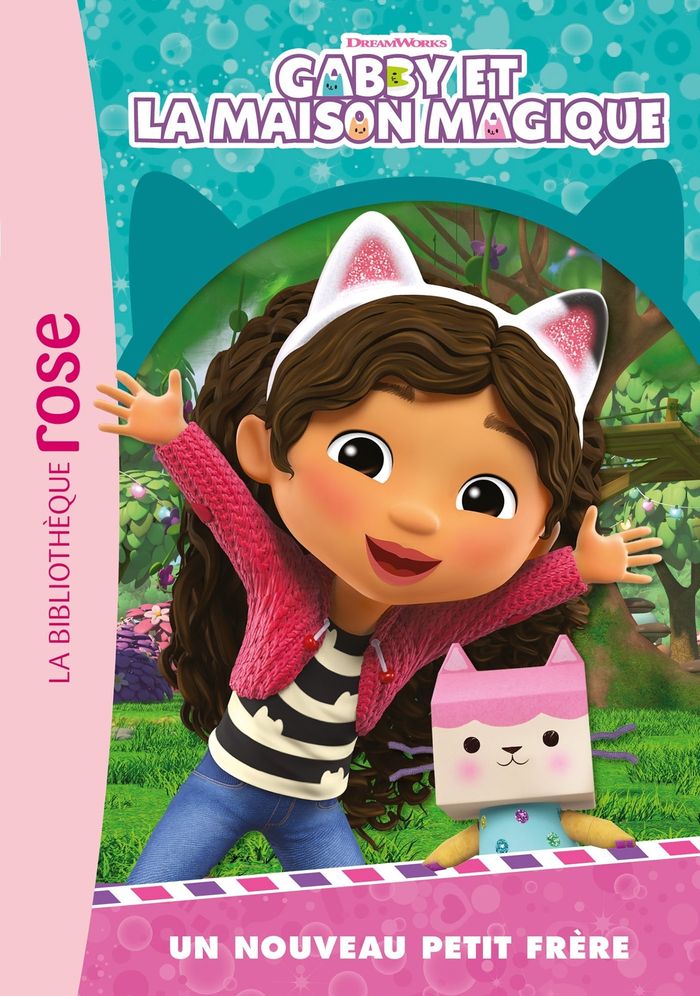 Couverture du livre « GABBY ET LA MAISON MAGIQUE - T01 - GABBY ET LA MAISON MAGIQUE 01 - UN NOUVEAU PETIT FRERE » de Xxx, librairie Les Contes Infusés à Corte