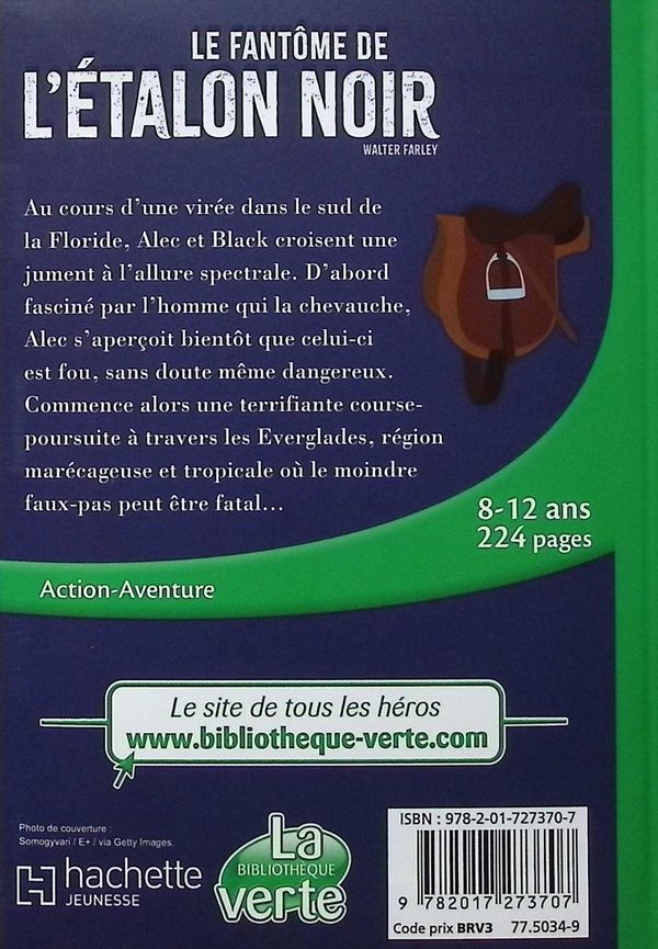 Quatrième de couverture de « L'ETALON NOIR - T16 - L'ETALON NOIR NED 16 - LE FANTOME DE L'ETALON NOIR »