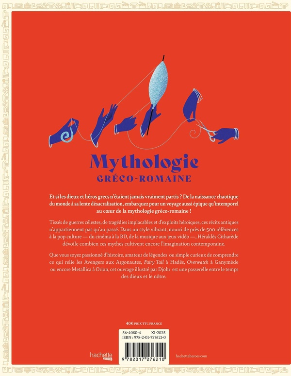 Quatrième de couverture de « Mythologie gréco-romaine »