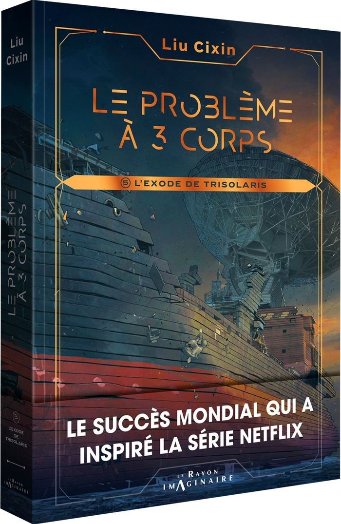 Couverture du livre « L'exode de Trisolaris » de Jin Cai, librairie Les Contes Infusés à Corte