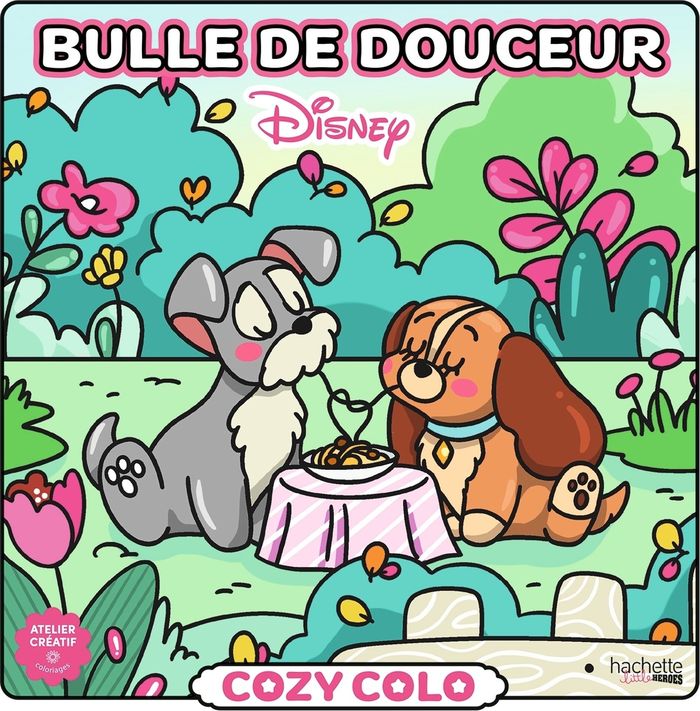 Couverture : COZY COLO DISNEY - BULLE DE DOUCEUR