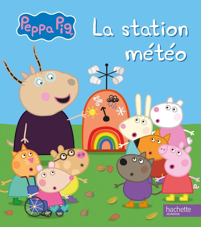Couverture du livre « La station météo », librairie Les Contes Infusés à Corte