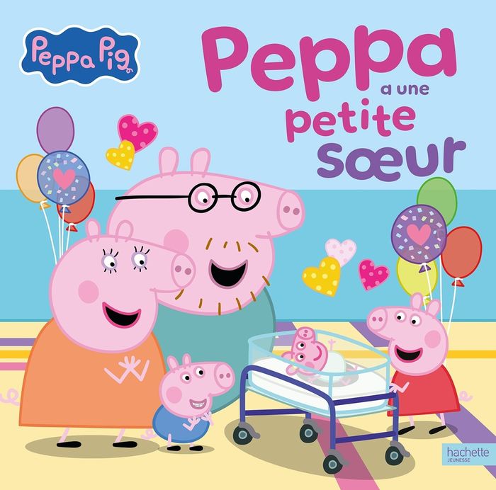 Couverture du livre « Peppa a une petite soeur » de Collectif, librairie Les Contes Infusés à Corte