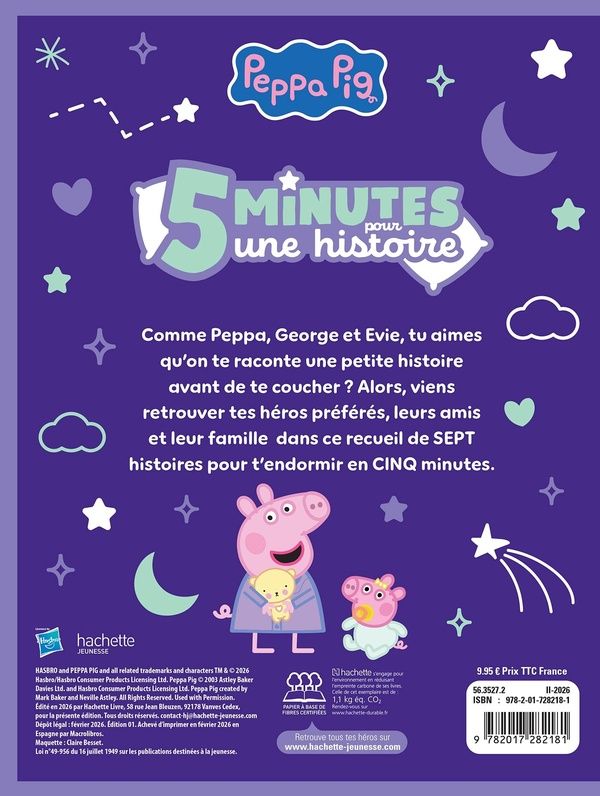 Quatrième de couverture de « Peppa Pig : La famille de Peppa »