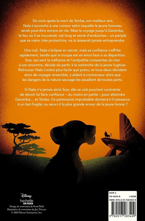 Quatrième de couverture de « Soyez prêtes : et si Nala devait faire confiance à Scar ? »