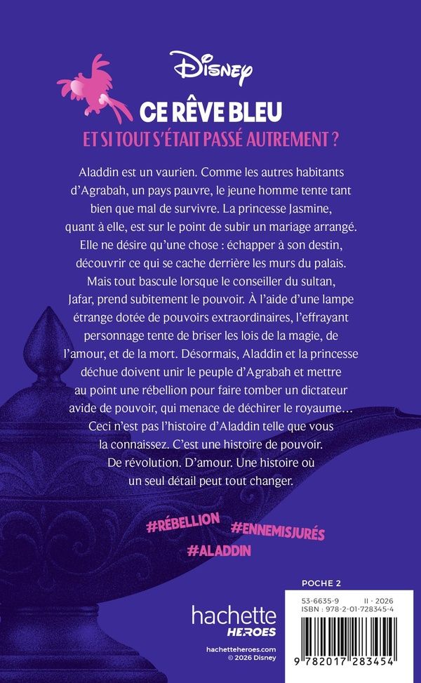 Quatrième de couverture de « Ce rêve bleu : et si Aladdin n'avait jamais trouvé la lampe magique ? »