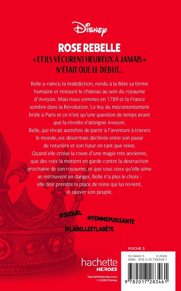 Quatrième de couverture de « Rose rebelle »